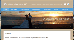 Desktop Screenshot of beachwed.com